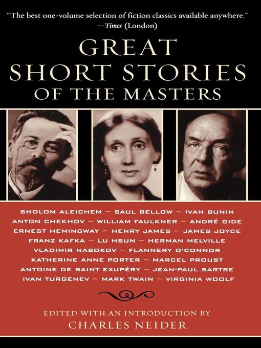 Title details for Great Short Stories of the Masters by Charles Neider - Wait list